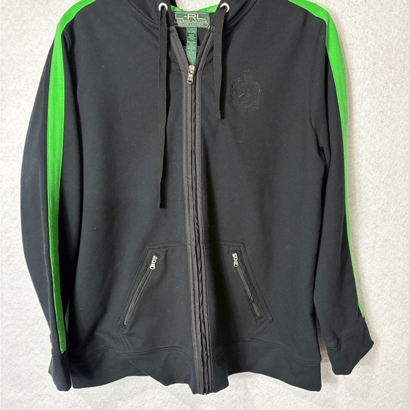Ralph Lauren Active Black and Green Jacket Size 2X - Picture 4 of 4